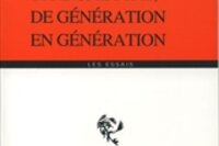 TRANSMETTRE DE GÉNÉRATION EN GÉNÉRATION