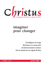 Revue Christus - Imaginer pour changer  - N°221 - Janvier 2009