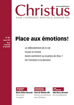 Revue Christus - Place aux émotions !  - N°261 - Janvier 2019